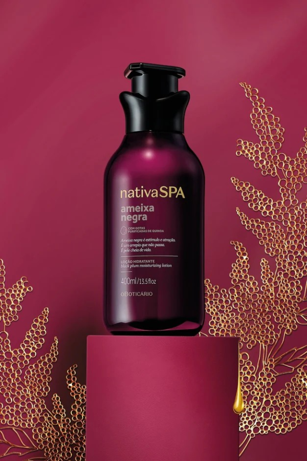 Nativa SPA Black Plum Body Lotion, 400ml