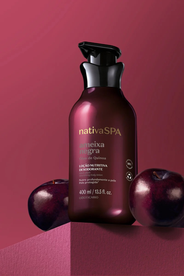 Nativa SPA Black Plum Body Lotion, 400ml