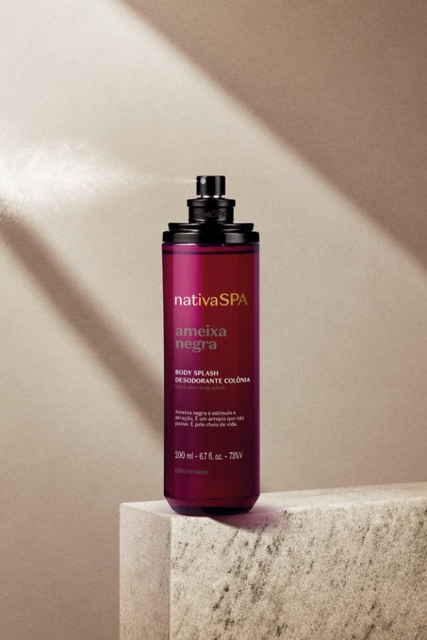 Nativa SPA Black Plum Body Splash