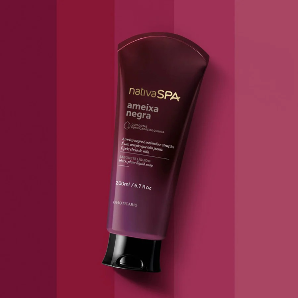Nativa SPA Black Plum Liquid Body Soap
