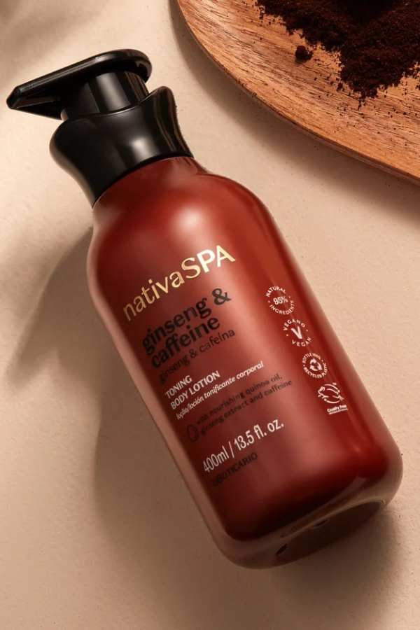 Nativa SPA Ginseng & Caffeine Toning Body Lotion