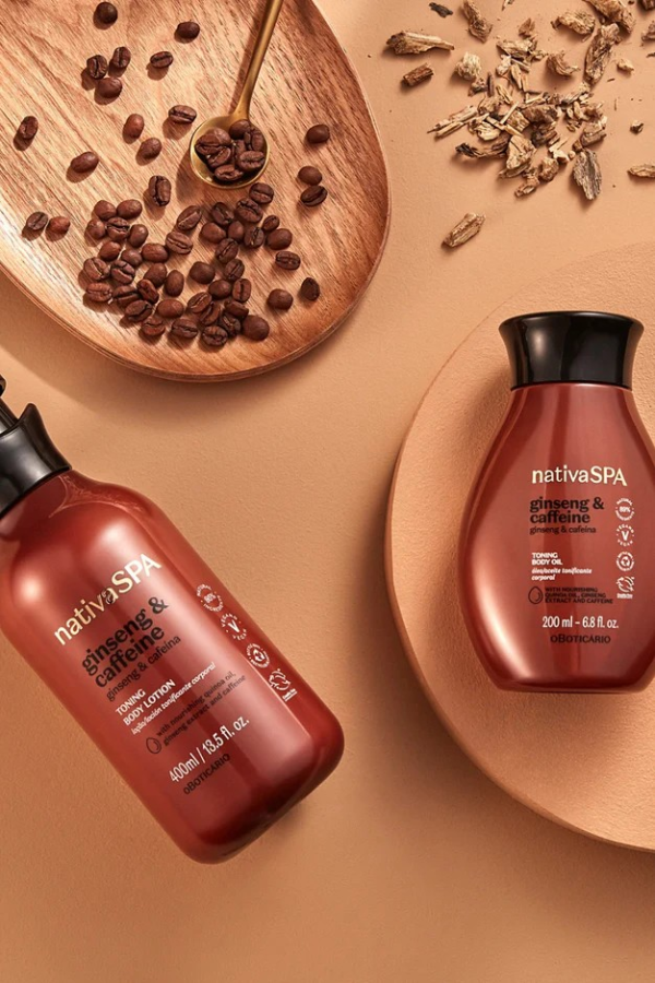 Nativa SPA Ginseng & Caffeine Toning Body Oil