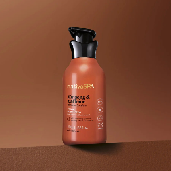 Nativa SPA Ginseng & Caffeine Toning Body Lotion