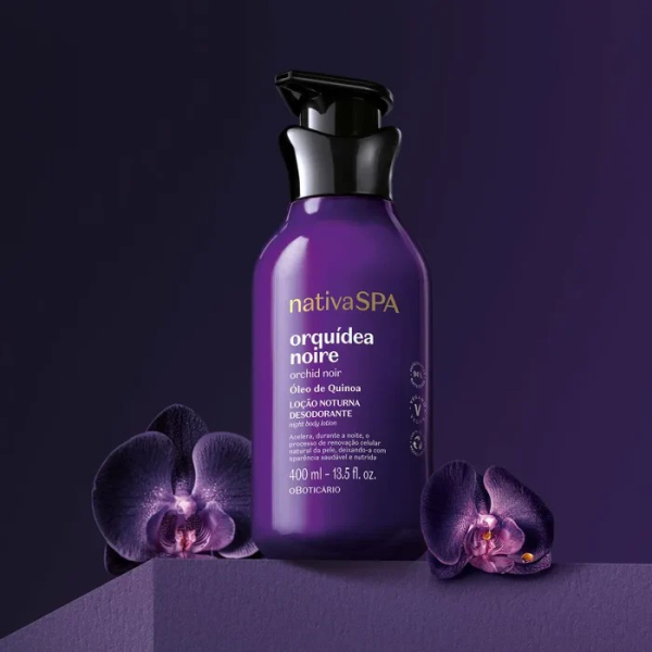 Nativa SPA Orchid Noire Body Deodorant Moisturizing Lotion
