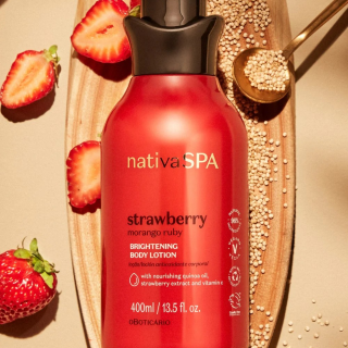 Nativa SPA Strawberry Body Lotion – LIMITED EDITION