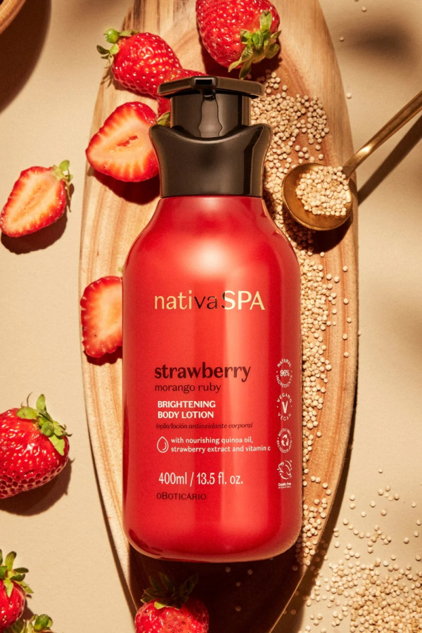 Nativa SPA Strawberry Body Lotion – LIMITED EDITION