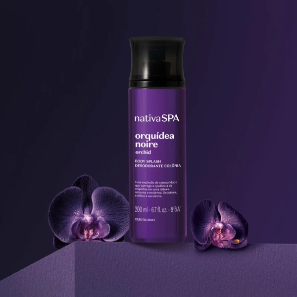 Body Splash Nativa Spa Orchid Noire 200ml