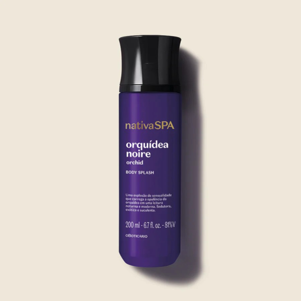 Body Splash Nativa Spa Orchid Noire 200ml