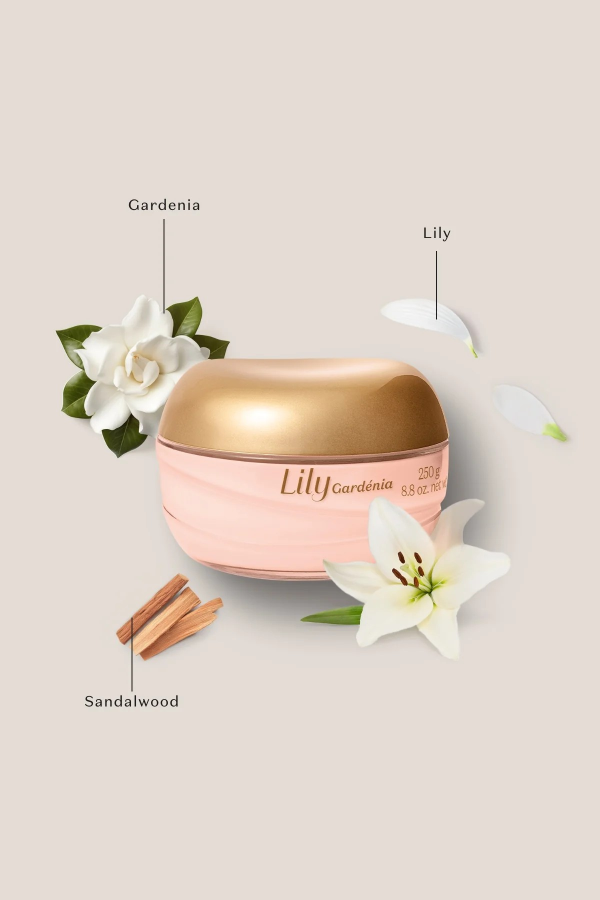 Lily Gardenia Satin Body Cream
