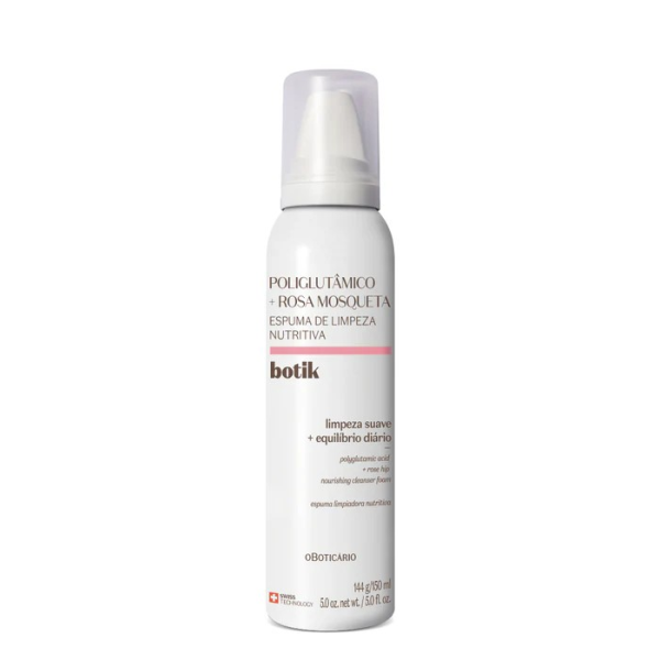 Botik Polyglutamic + Rosehip Nourishing Cleansing Foam