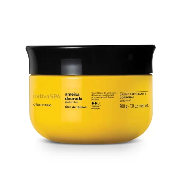 Nativa Spa Golden Plum Body Scrub, 200g